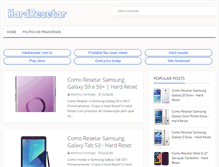 Tablet Screenshot of hardresetar.com.br